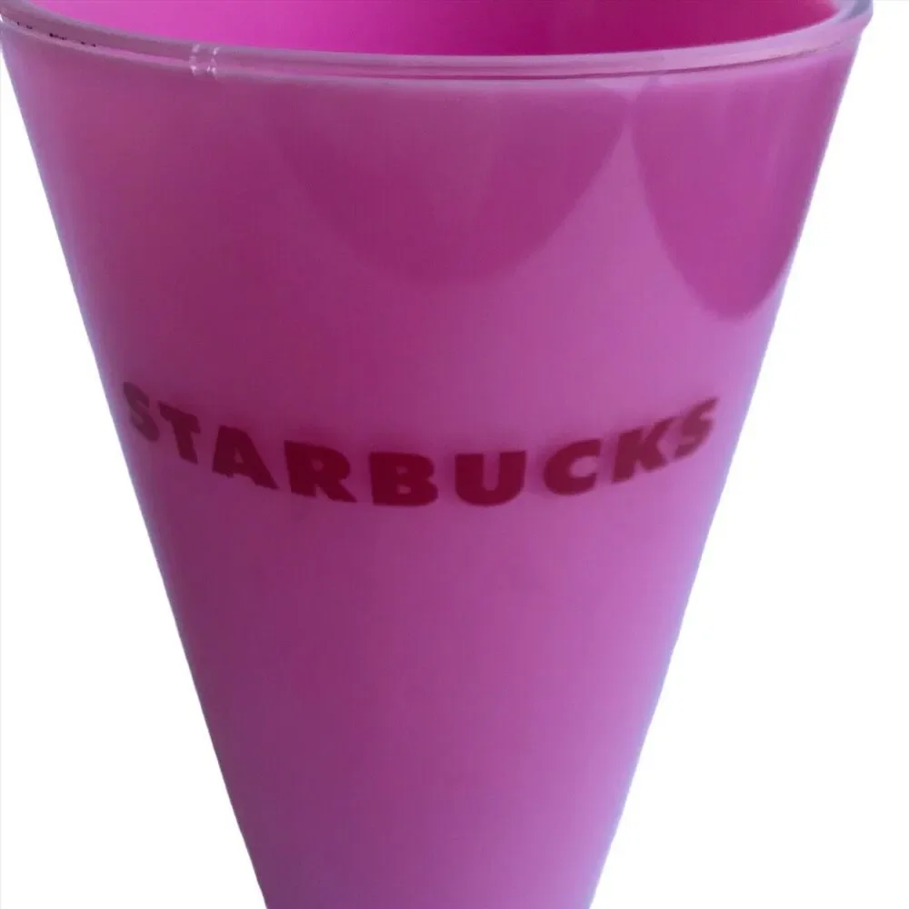 Starbucks Pink Tumbler Grande Spellout Cold Cup Drink Acrylic Orchid Purple Red